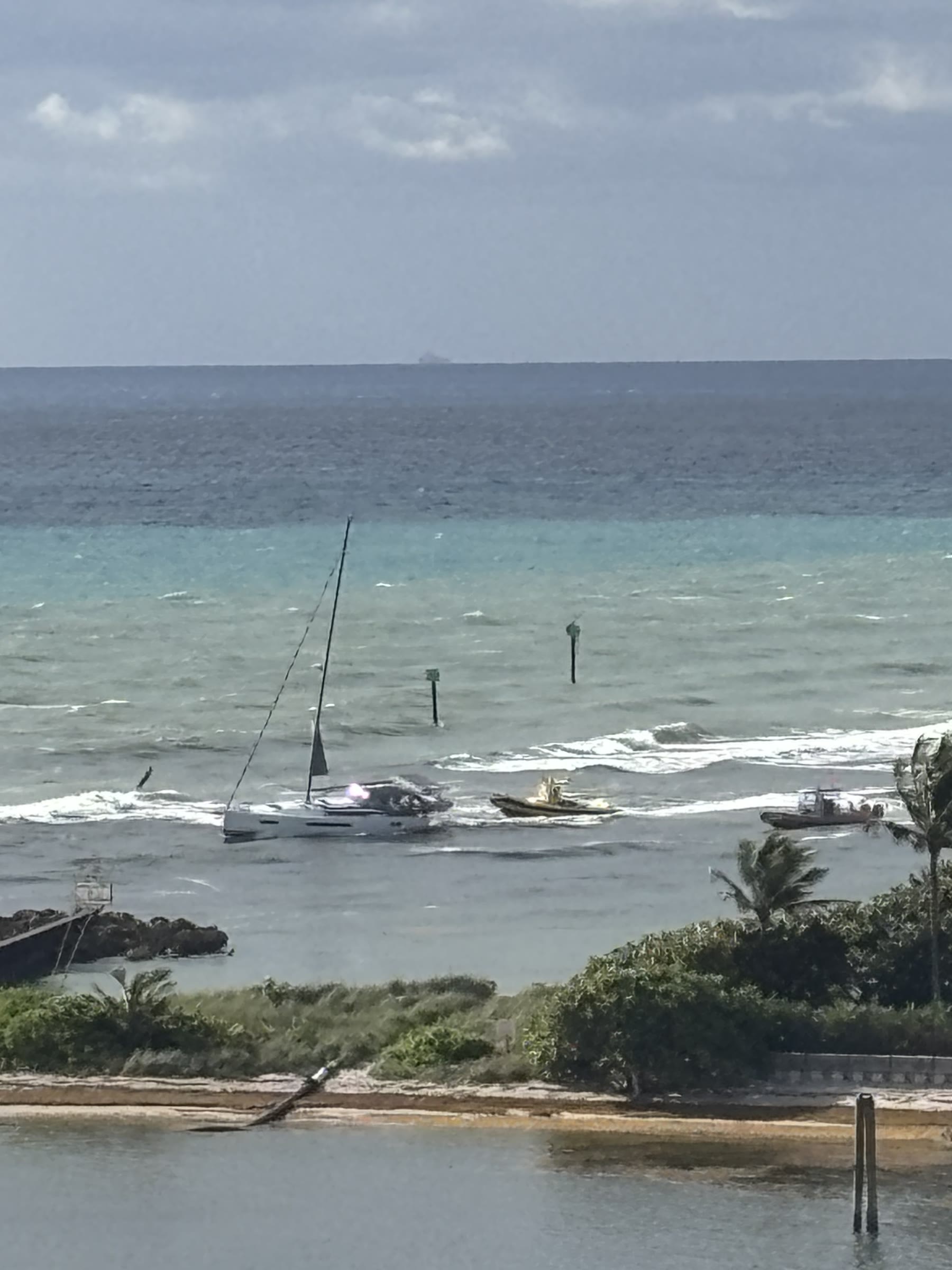 Mid-incident action at the inlet